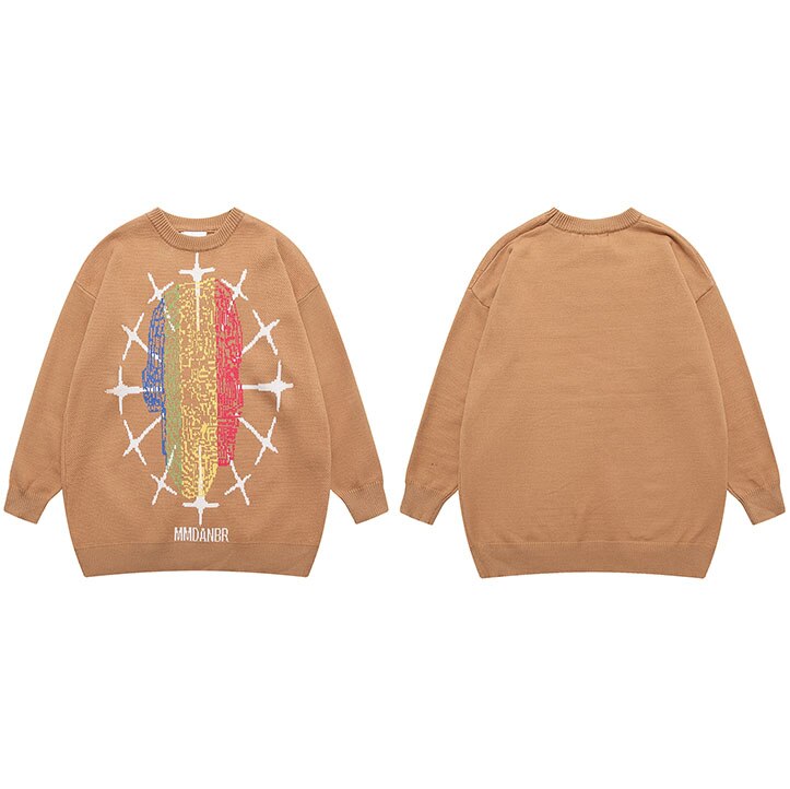 Street King Apparel "Chase The Rainbow" Unisex Men Women Streetwear Graphic Sweater - Street King Apparel