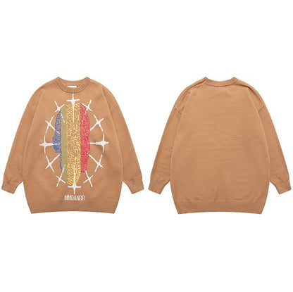 Street King Apparel "Chase The Rainbow" Unisex Men Women Streetwear Graphic Sweater - Street King Apparel