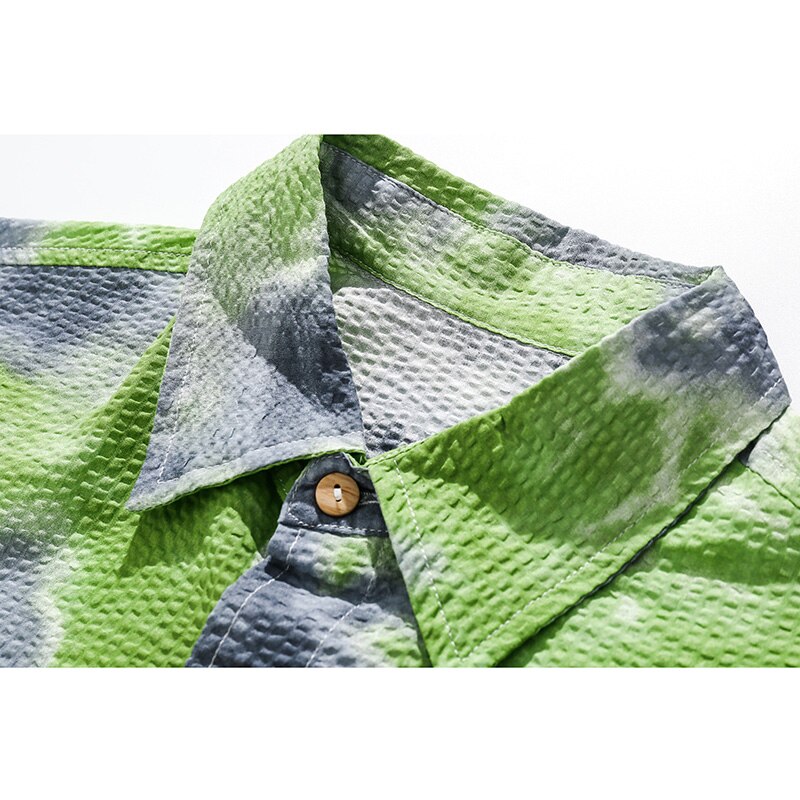"Green Beach" Unisex Men Women Streetwear Graphic Shirt - Street King Apparel
