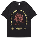 "Stand Out" Men Women Streetwear Unisex Graphic T-Shirt - Street King Apparel