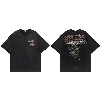 "Hidden Grass" Unisex Men Women Streetwear Graphic T-Shirt - Street King Apparel