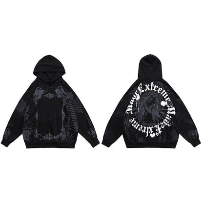 "All My Passion" Unisex Men Women Streetwear Graphic Hoodie Daulet Apparel