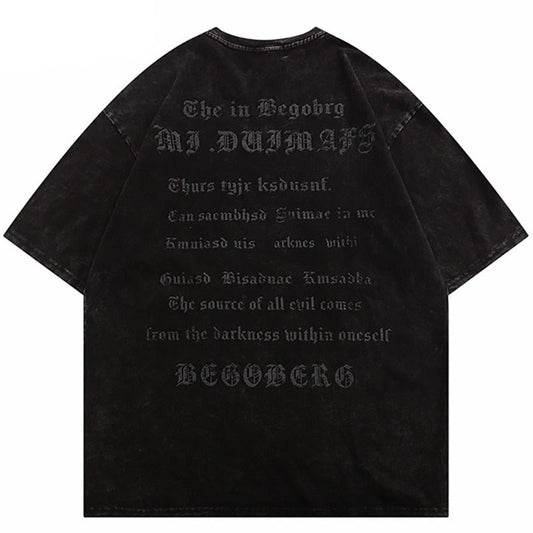 "Written In Stone" Unisex Men Women Streetwear Graphic T-Shirt - Street King Apparel