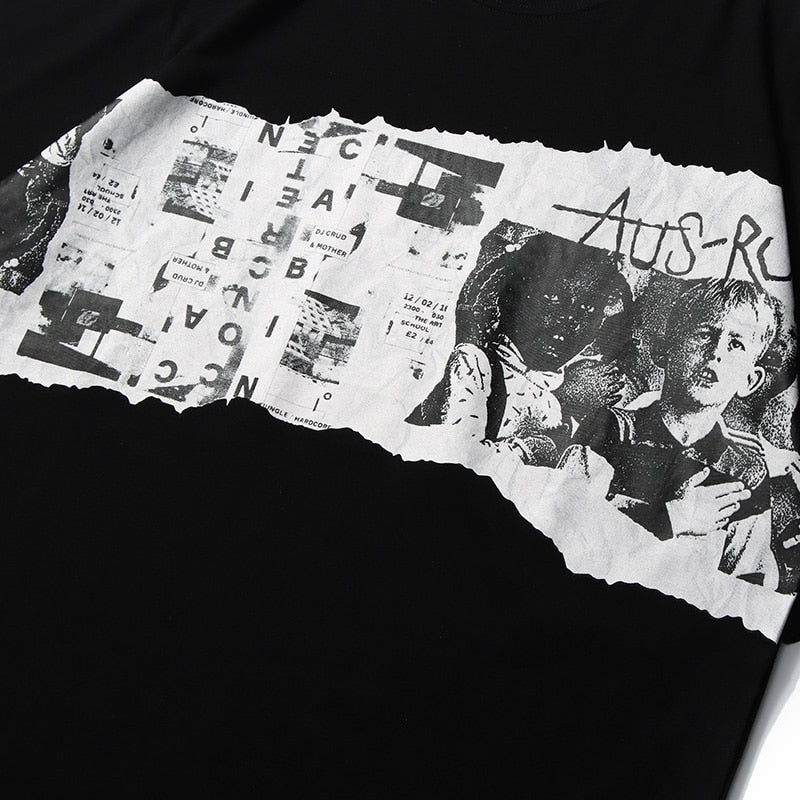 "Straight Face" Unisex Men Women Streetwear Graphic T-Shirt - Street King Apparel