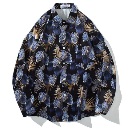 "Esthetics" Graphic Men Women Streetwear Button Shirt - Street King Apparel