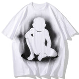 "Ghost Boy" Graphic Unisex Men Women Streetwear T-Shirt - Street King Apparel