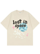 "Lost In Space" Unisex Men Women Streetwear Graphic T-Shirt - Street King Apparel