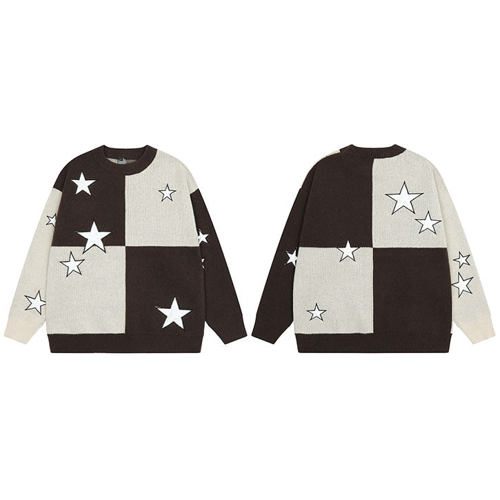 "Star Boy" Unisex Men Women Streetwear Graphic Sweater - Street King Apparel