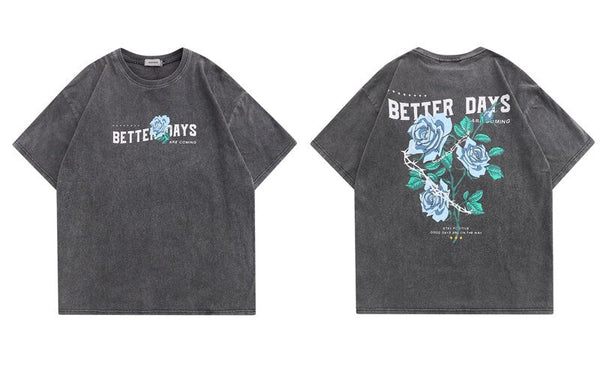 Street King Apparel "Better Days" Men Women Streetwear Unisex Graphic T-Shirt - Street King Apparel