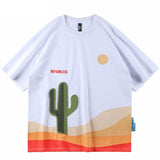 "Desert" Unisex Men Women Streetwear Graphic T-Shirt - Street King Apparel