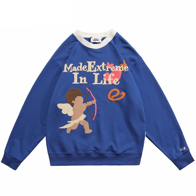 "Made In Life" Unisex Men Women Streetwear Graphic Sweater - Street King Apparel