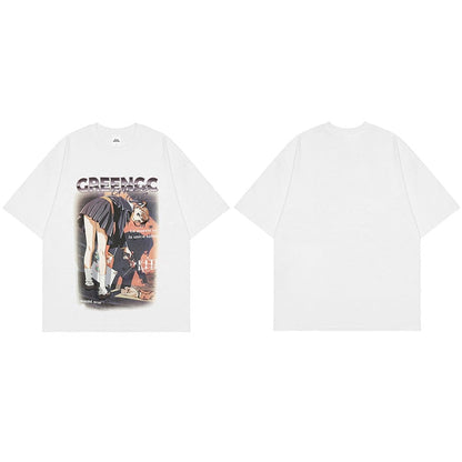 "The Watcher" Unisex Men Women Streetwear Graphic T-Shirt - Street King Apparel