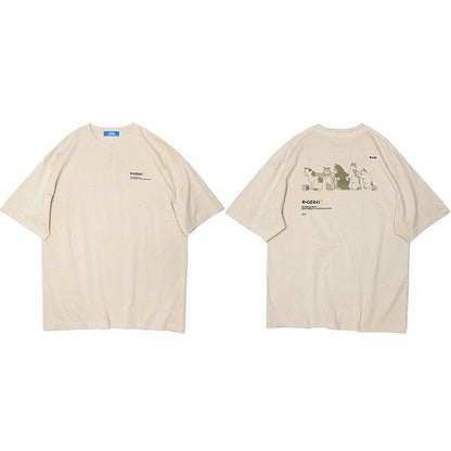 "Group Gang" Unisex Men Women Streetwear Graphic T-Shirt - Street King Apparel