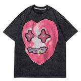 "Pink Smile" Unisex Men Women Streetwear Graphic T-Shirt - Street King Apparel