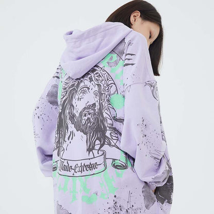 "All My Passion" Unisex Men Women Streetwear Graphic Hoodie Daulet Apparel