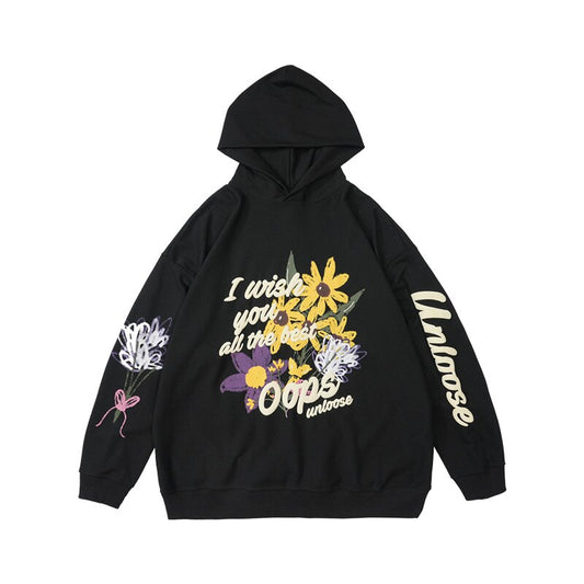 "All The Best" Unisex Men Women Graphic Streetwear Hoodie Daulet Apparel