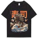 "Kanji" Men Women Streetwear Unisex Graphic T-Shirt - Street King Apparel