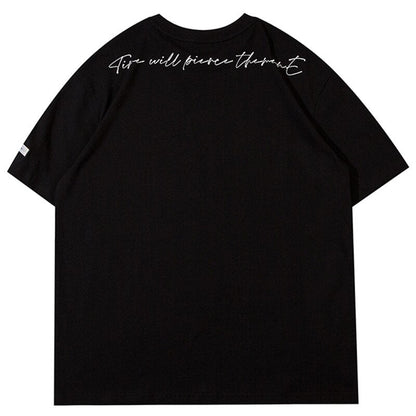 Street King Apparel "Blind Folded" Unisex Men Women Streetwear Graphic T-Shirt - Street King Apparel