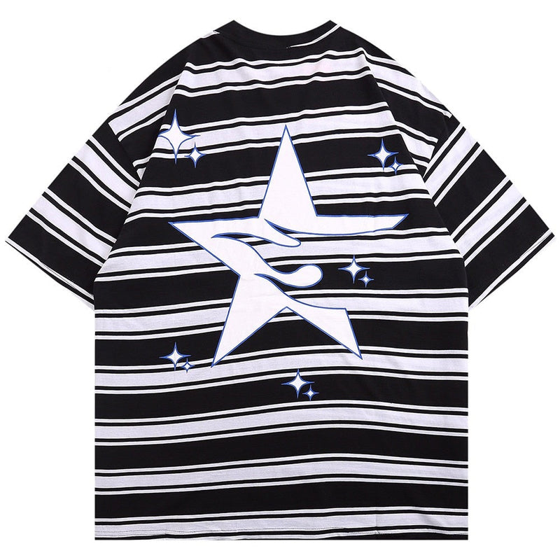 "Star Struck" Unisex Men Women Streetwear Graphic T-Shirt - Street King Apparel