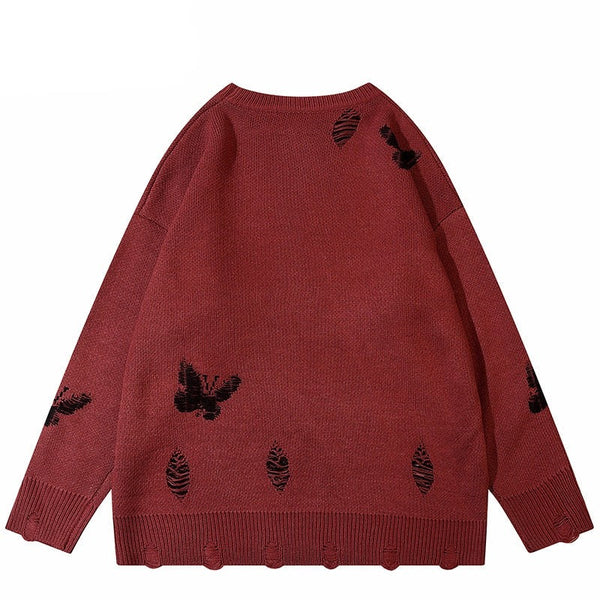 "Flying Away" Unisex Men Women Streetwear Graphic Sweater - Street King Apparel