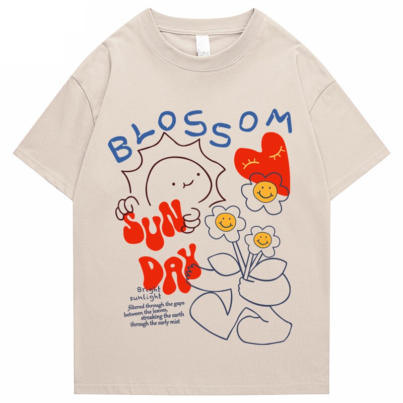 Street King Apparel "Blossom" Men Women Streetwear Unisex Graphic T-Shirt - Street King Apparel