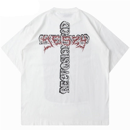 "Godless" Unisex Men Women Streetwear Graphic T-Shirt - Street King Apparel