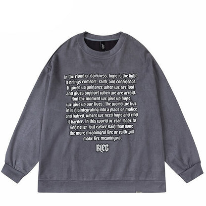 "It Was Written" Unisex Men Women Streetwear Graphic Sweatshirt - Street King Apparel