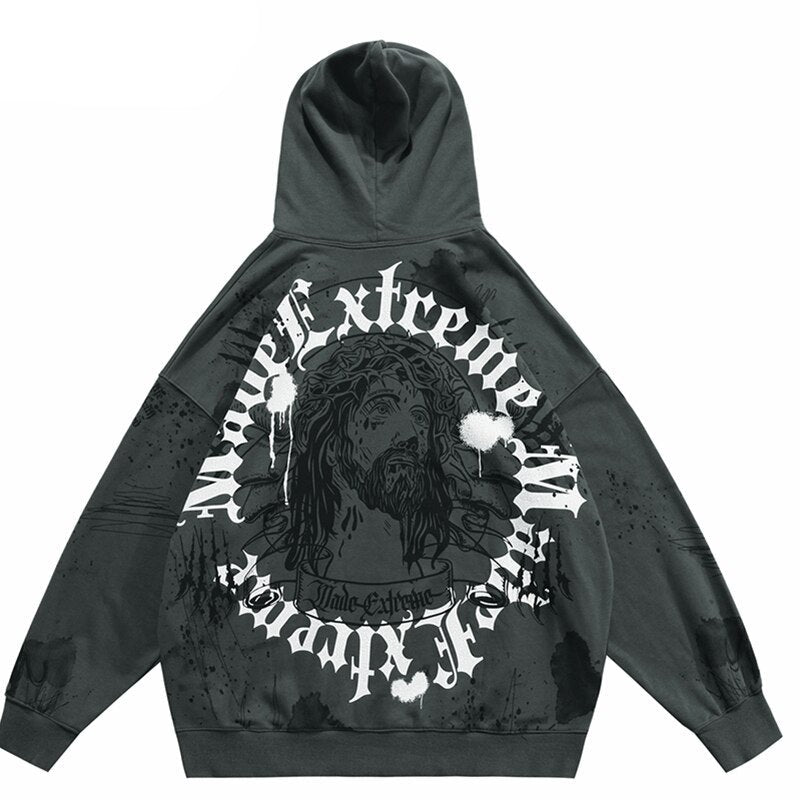 "All My Passion" Unisex Men Women Streetwear Graphic Hoodie Daulet Apparel