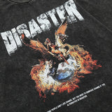 "Diaster" Unisex Men Women Streetwear Graphic T-Shirt - Street King Apparel