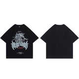 "Grey Dragon" Unisex Men Women Streetwear Graphic T-Shirt - Street King Apparel