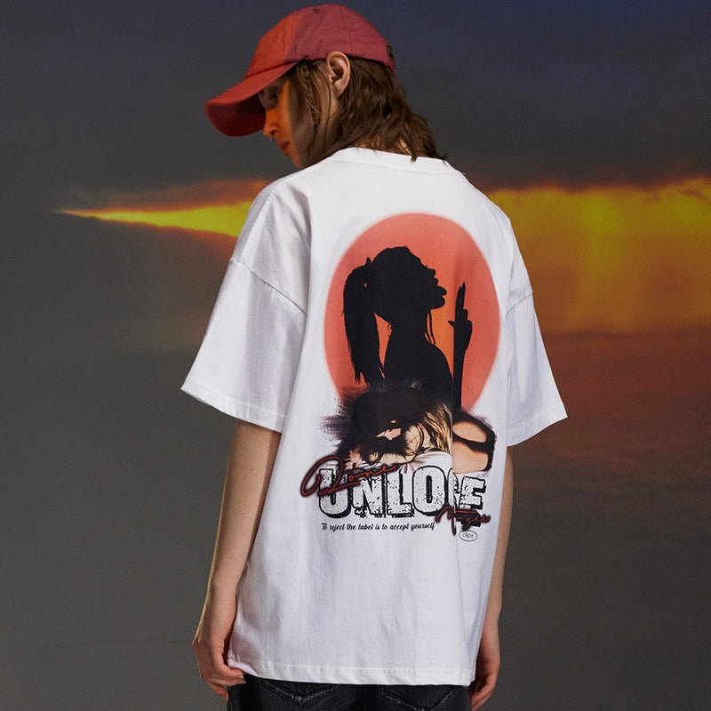 "Unloose" Unisex Men Women Streetwear Graphic T-Shirt - Street King Apparel