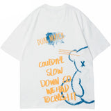 "Slow Down" Unisex Men Women Streetwear Graphic T-Shirt - Street King Apparel