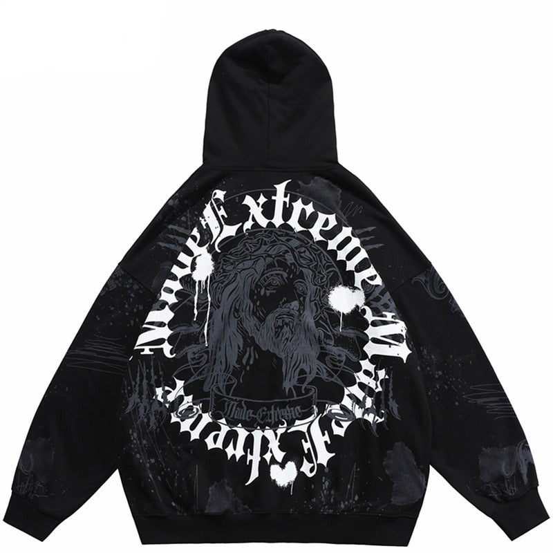 "All My Passion" Unisex Men Women Streetwear Graphic Hoodie Daulet Apparel