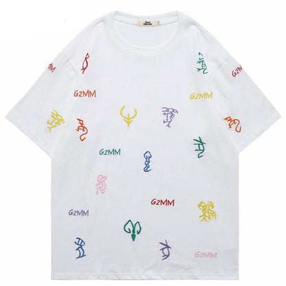 "Zodiac" Unisex Men Women Streetwear Graphic T-Shirt - Street King Apparel