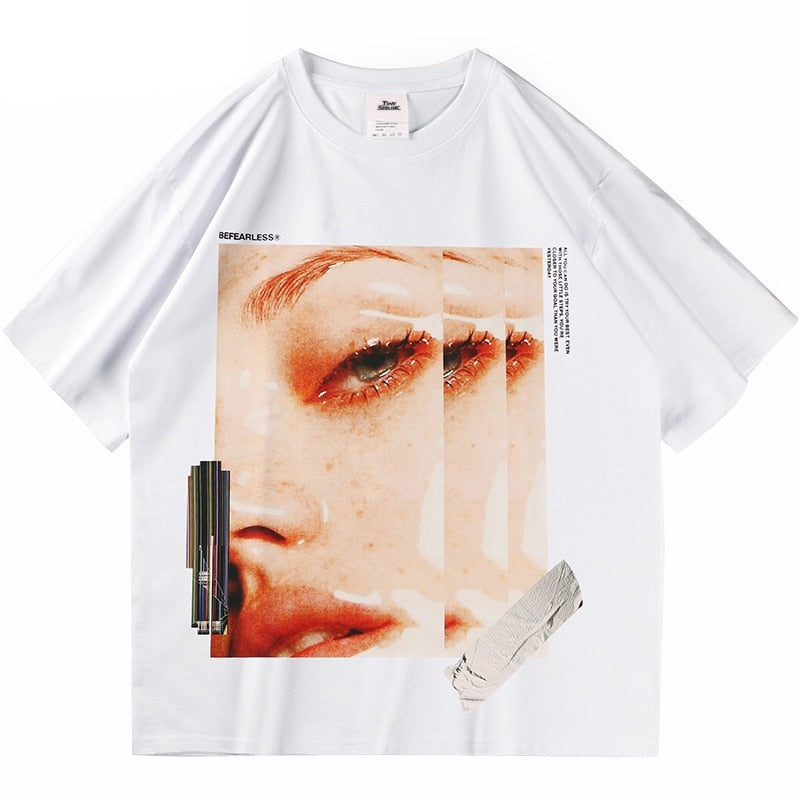 "Red Lips" Unisex Men Women Streetwear Graphic T-Shirt - Street King Apparel