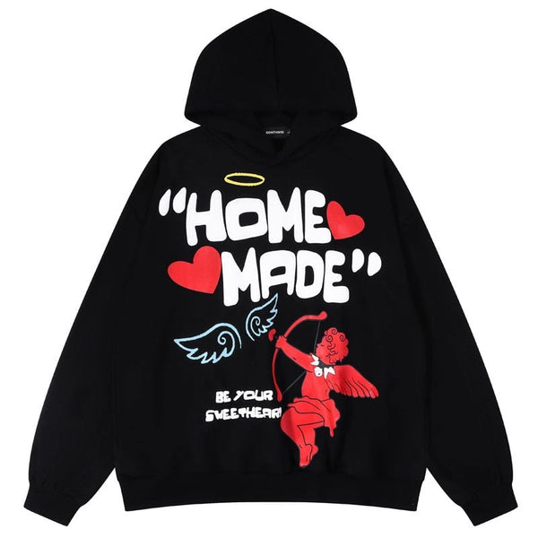 "Home Made" Unisex Men Women Streetwear Graphic Hoodie - Street King Apparel