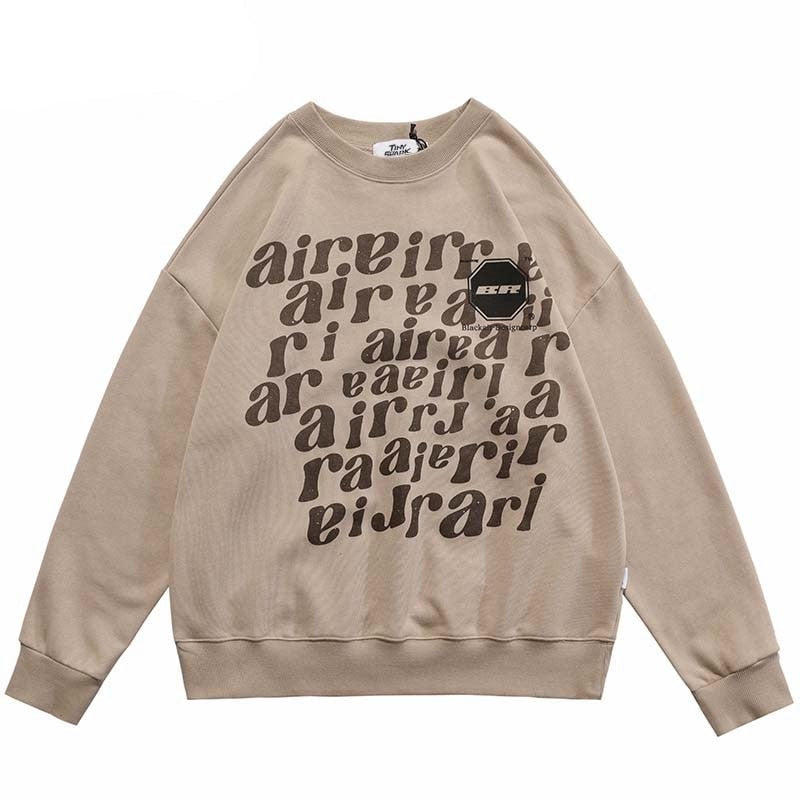 "Up In The Air" Unisex Men Women Streetwear Graphic Sweatshirt - Street King Apparel