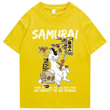 "Samurai" Men Women Streetwear Unisex Graphic T-Shirt - Street King Apparel