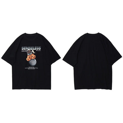 "Senseless" Unisex Men Women Streetwear Graphic T-Shirt - Street King Apparel