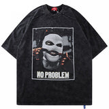 "No Problem" Unisex Men Women Streetwear Graphic T-Shirt - Street King Apparel