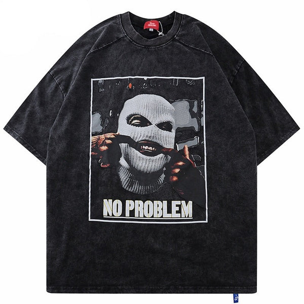 "No Problem" Unisex Men Women Streetwear Graphic T-Shirt - Street King Apparel