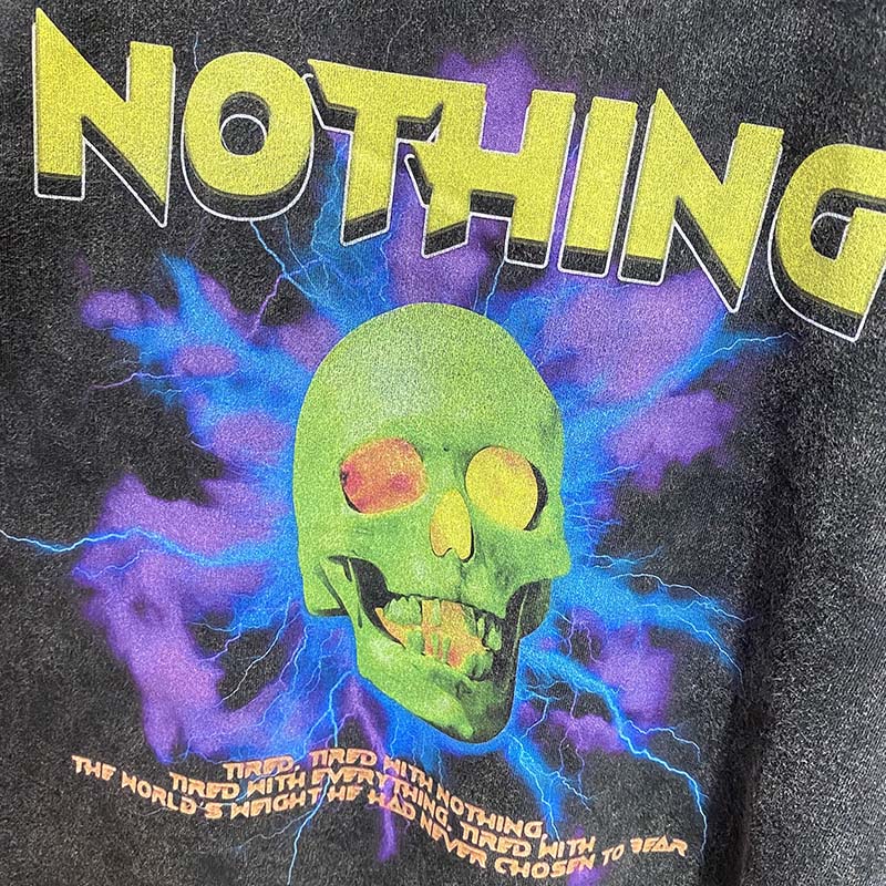 "Nothing Nowhere" Unisex Men Women Streetwear Graphic T-Shirt - Street King Apparel