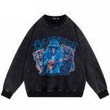 Street King Apparel "Blue Magic" Unisex Men Women Streetwear Graphic Sweatshirt - Street King Apparel