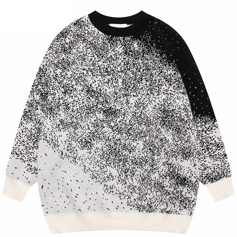 "Starry Night" Unisex Men Women Streetwear Graphic Sweater - Street King Apparel