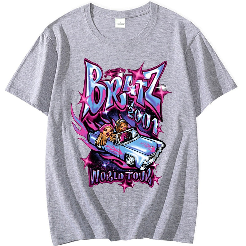 Street King Apparel "Bratz For Real" Unisex Men Women Streetwear Graphic T-Shirt - Street King Apparel