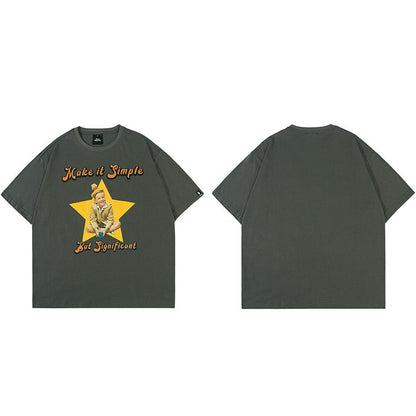 "Keep It Simple" Unisex Men Women Streetwear Graphic T-Shirt - Street King Apparel
