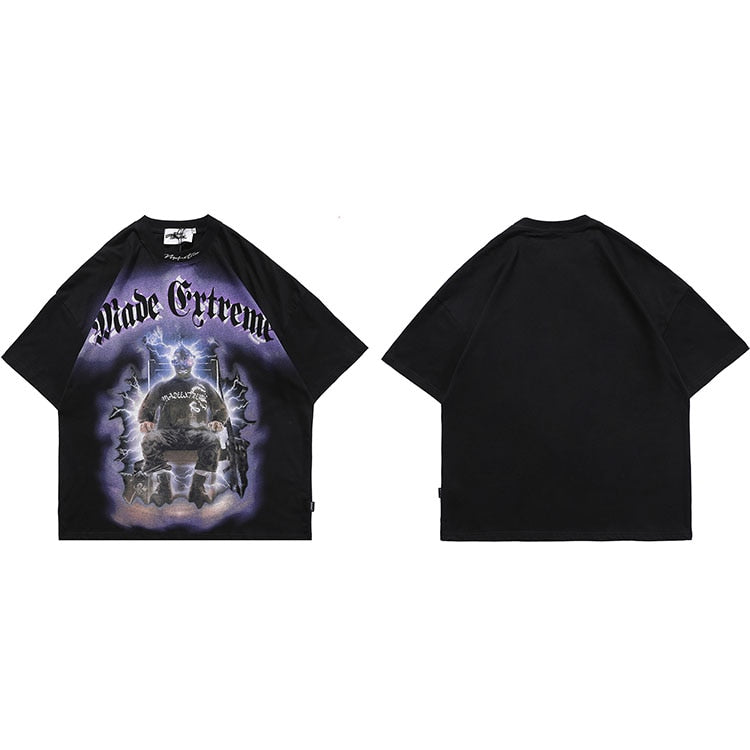 "Death Row" Unisex Men Women Streetwear Graphic T-Shirt - Street King Apparel