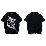 "Panic" Unisex Men Women Streetwear Graphic T-Shirt - Street King Apparel