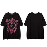 "Heart Garden" Unisex Men Women Streetwear Graphic T-Shirt - Street King Apparel