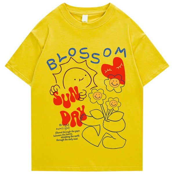Street King Apparel "Blossom" Men Women Streetwear Unisex Graphic T-Shirt - Street King Apparel